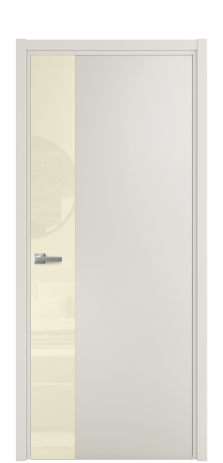 Дверь межкомнатная Vetro 19 Цвет Дымчатый Покрытие Эмаль  Наличник L 50 Цена 49875