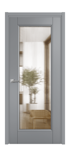 Дверь межкомнатная Savona Цвет Гриджио Покрытие Эмаль  Наличник L 50 Цена 61668