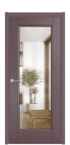 Дверь межкомнатная Савона Цвет Лиловый Покрытие Эмаль  Наличник L 50 Цена 61668