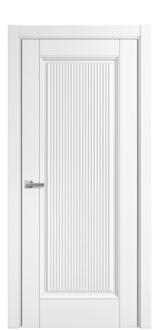 Дверь межкомнатная Savona Цвет Белый Покрытие Эмаль  Наличник L 75 Цена 49475