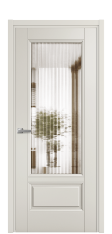 Дверь межкомнатная Savona 2B Цвет Дымчатый Покрытие Эмаль  Наличник L 50 Цена 59975