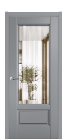 Дверь межкомнатная Savona 2B Цвет Зеленый Покрытие Эмаль  Наличник L 50 Цена 51168