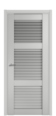 Дверь межкомнатная Жалюзи 3 Цвет Телегрей Покрытие Эмаль  Наличник L 50 Цена 15625