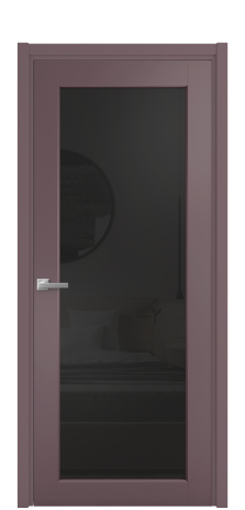 Дверь межкомнатная Strada 11 Цвет Лиловый Покрытие Эмаль  Наличник L 50 Цена 45340