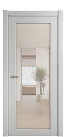 Дверь межкомнатная Страда 11 Цвет Телегрей Покрытие Эмаль  Наличник L 75 Цена 43925