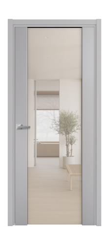 Дверь межкомнатная Vario 11 Цвет Галечный Покрытие Эмаль  Наличник L 50 Цена 51430