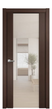 Дверь межкомнатная Vario 11 Цвет Каштановый Орех Покрытие Шпон натуральный  Наличник L 75 Цена 58100