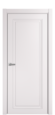 Дверь межкомнатная Страйп 1 Цвет Крем Покрытие Эмаль  Наличник L 75 Цена 43475