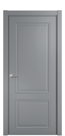 Дверь межкомнатная Страйп 2 Цвет Гриджио Покрытие Эмаль  Наличник L 75 Цена 44868