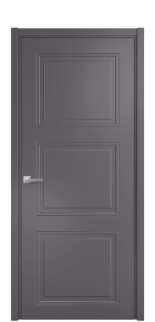 Дверь межкомнатная Страйп 3 Цвет Фиолетовый Покрытие Эмаль  Наличник L 50 Цена 44868