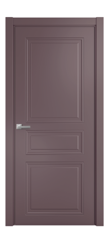 Дверь межкомнатная Страйп 4 Цвет Лиловый Покрытие Эмаль  Наличник L 75 Цена 44868