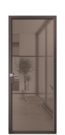 Дверь межкомнатная Frame 03 Цвет Антик Покрытие Алюминий  Наличник Скрытый короб Цена 89280