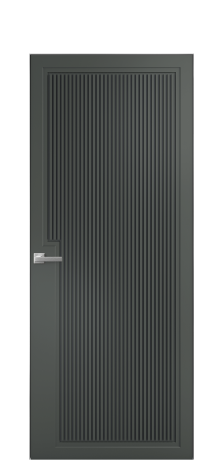Дверь межкомнатная Степ 03 Цвет Пихтовый Покрытие Эмаль  Наличник Скрытый короб хром Цена 53768