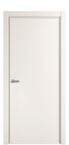 Дверь межкомнатная Лайн 4 Цвет Молочный Покрытие Эмаль  Наличник L 75 Цена 49475