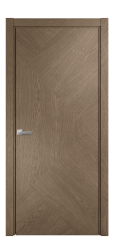 Дверь межкомнатная Unit 08 Цвет Дуб Мускат Покрытие Шпон натуральный  Наличник L 75 Цена 62050