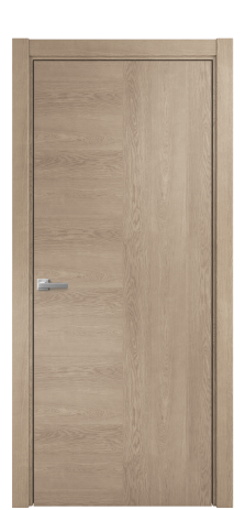 Дверь межкомнатная Юнит 09 Цвет Дуб Песочный Покрытие Шпон натуральный  Наличник L 75 Цена 17800