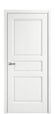 Дверь межкомнатная Неоклассик 4 Цвет Ясень Белый Покрытие Шпон крашеный  Наличник L 50 Цена 45175