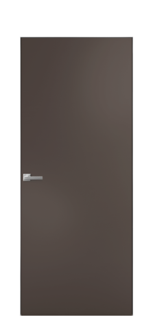 Дверь межкомнатная Секрет в эмали Цвет Коричневый Покрытие Эмаль  Наличник Скрытый короб хром Цена 39593