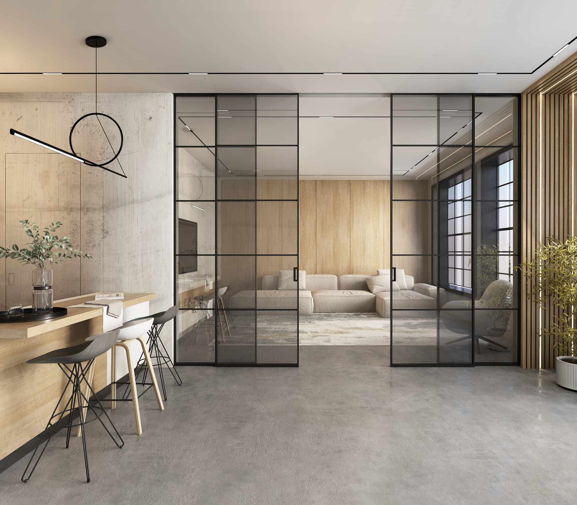 Раздвижные перегородки